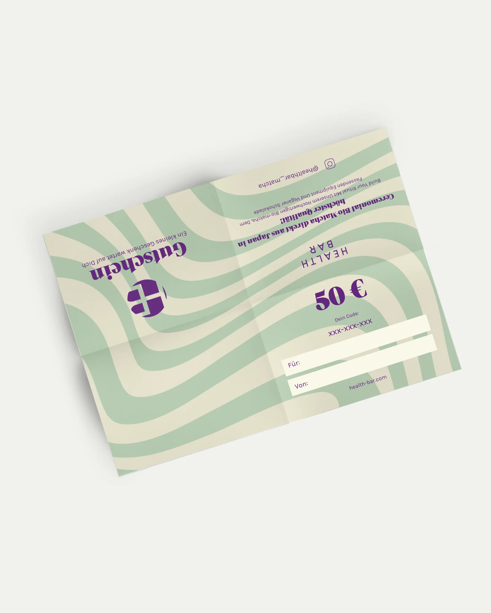 Health Bar Gift Card – Gutschein - Image 4