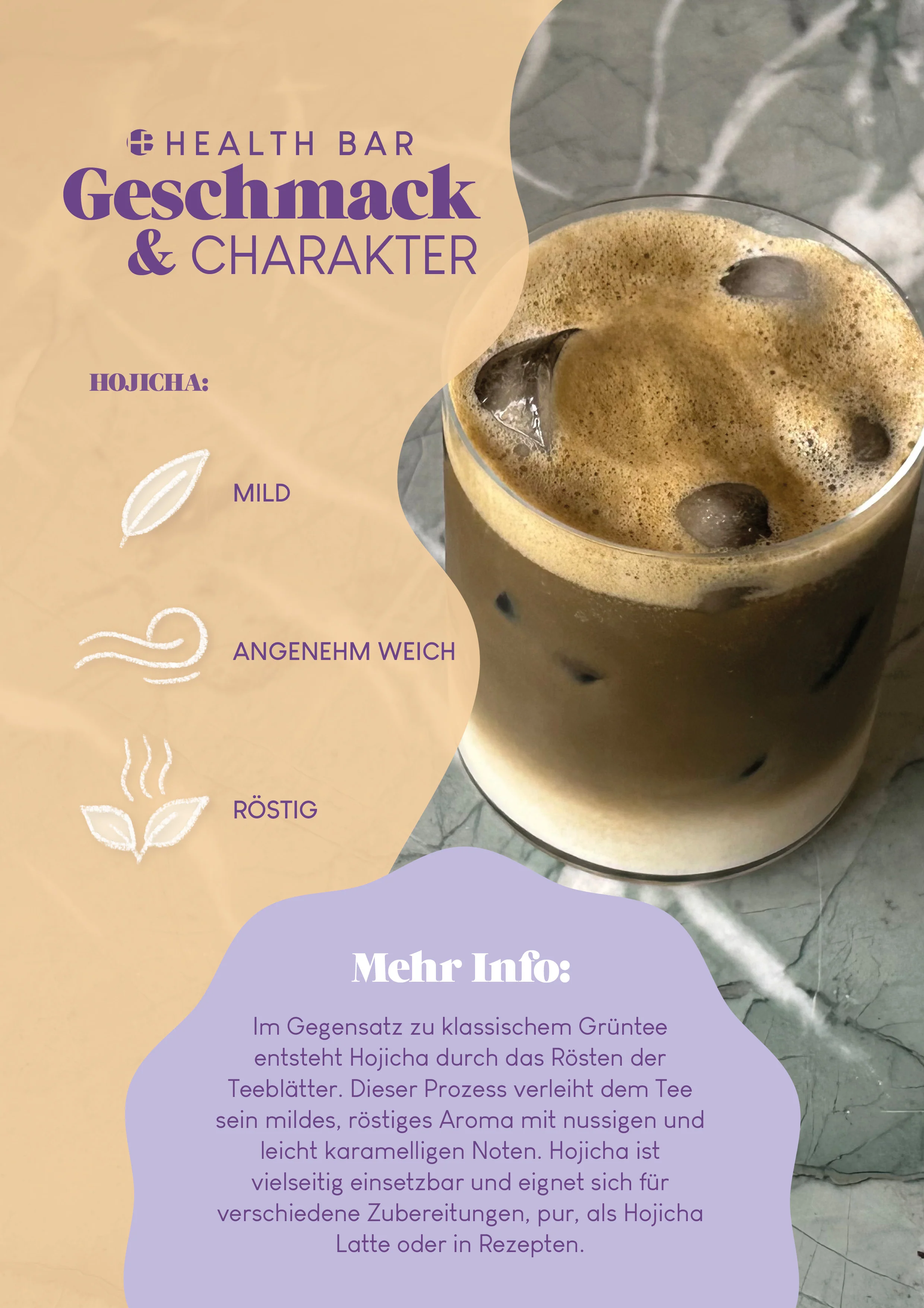 Bio Hojicha Pulver – Gerösteter Grüntee aus Japan (10g) - Image 3