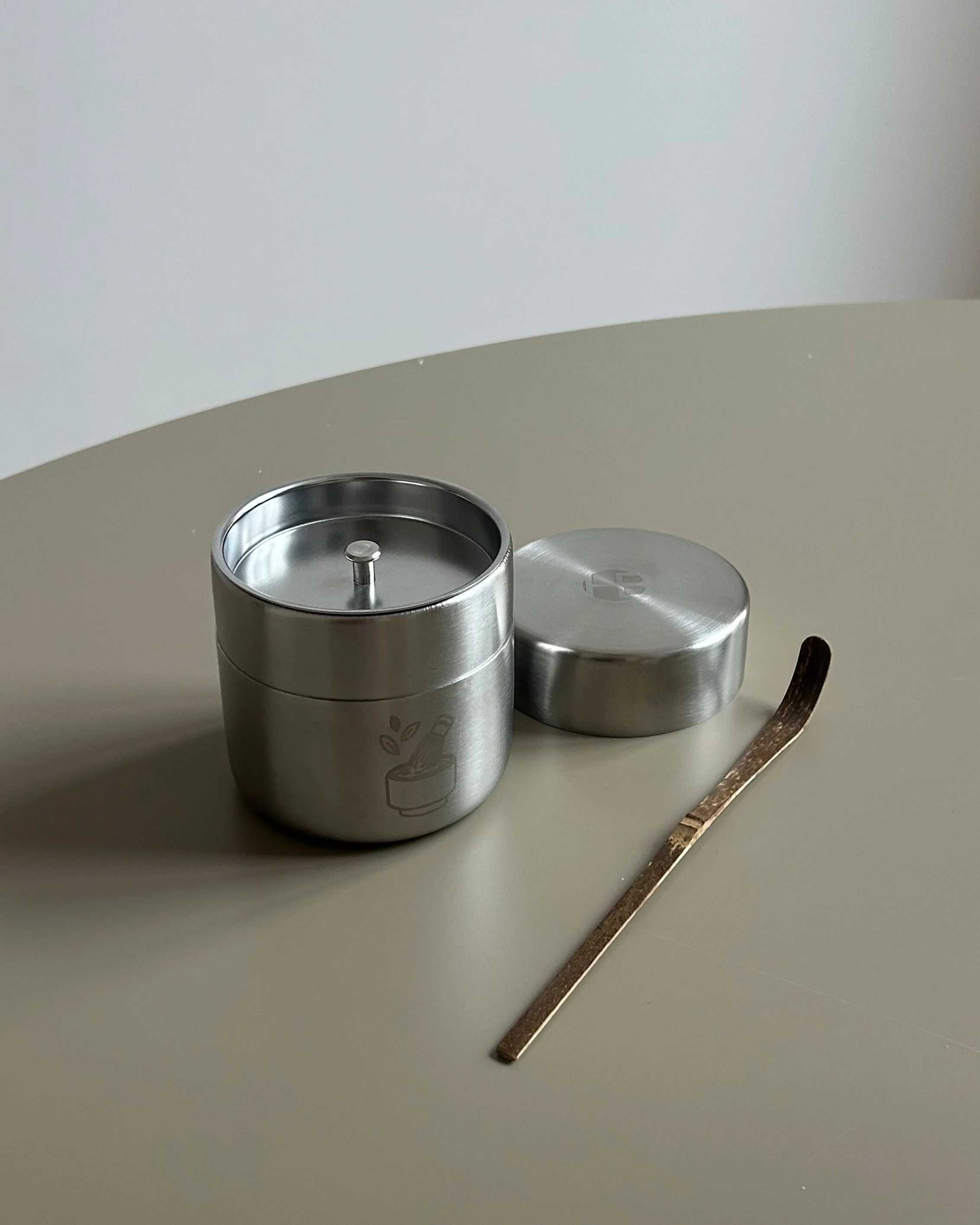 Natsume Edelstahl Dose – Aufbewahrung für Matcha & Tee - Image 2